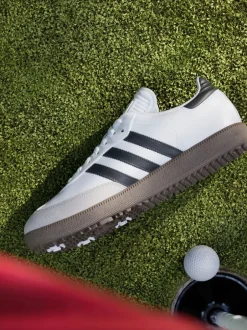 Adidas Golf Blanc/Noir - Chaussures Samba sans crampons Hot