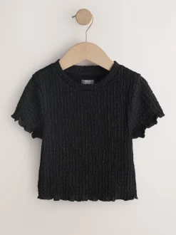 Next Blanc/Noir - Hauts texturés Lot de 2 (3-16ans)