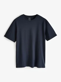 Next - Ajustement régulier - Lot de t-shirts essentiels en coton 6 Blanc/noir/bleu marine Discount