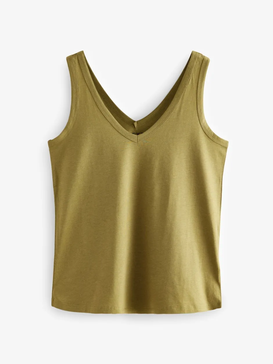 Next Blanc/Noir/Gris chiné - Lot de 3 gilets souples en modal