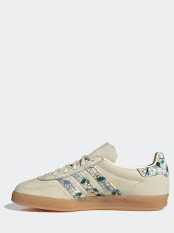 adidas originals - Baskets Gazelle Blanc/Or Outlet