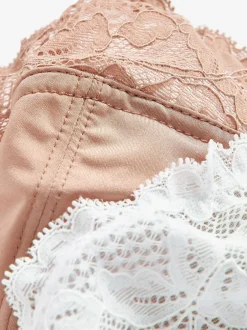 Next Blanc/Praline Nude - Soutien-gorge à bonnets entiers sans coussinets Hot