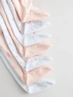 Next Blanc/Rose - Combinaison de nuit pour bébé (0-2ans)