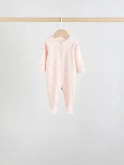 Next Blanc/Rose - Combinaison de nuit pour bébé (0-2ans)