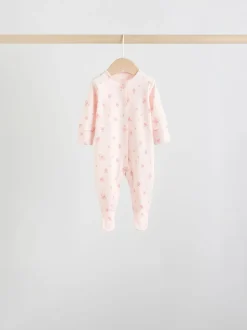 Next Blanc/Rose - Combinaison de nuit pour bébé (0-2ans)