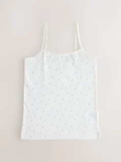 Next Blanc/Rose - Gilets cami à bretelles imprimés ditsy 3 (1.5-16ans) Discount