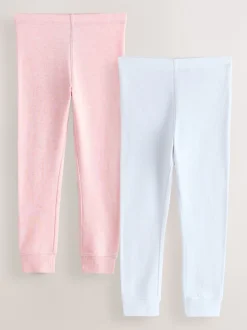 Next Blanc/Rose - Leggings thermiques (2-16ans) Best