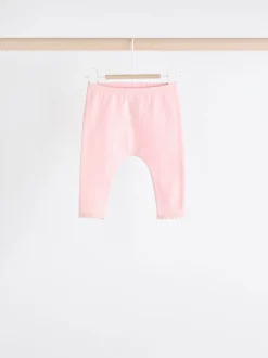 Next - Paquet de jambières pour bébé 4 (0mois-2ans) Blanc/Rose Outlet