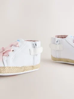 Next Blanc/Rose Personnage - Baskets hautes bébé (0-24mois) Online