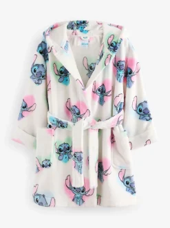 Next Blanc/rose/bleu - Robe de chambre Lilo & Stitch (3-16ans) New