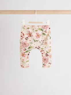 Next Blanc/Rose/Lapin/Floral - Ensemble haut à manches longues et legging bébé (0mois-2ans) Best