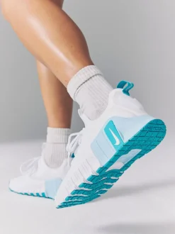 Nike - Free Metcon 6 Training Trainers Blanc/sarcelle Sale