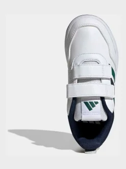 adidas - Tensaur Sport 3.0 Baskets enfant Blanc/Vert