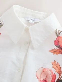 Next - Chemise de plage Blanc/Vert Best