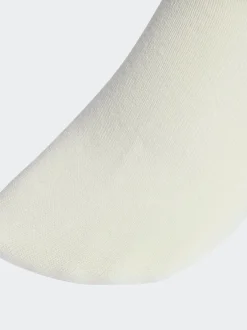 adidas originals - Col rond - 3-Rayures Chaussettes Col rond 3 paires Blanc/Vert Discount