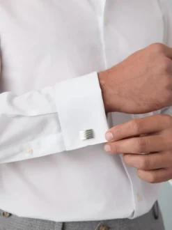 Next - Ensemble chemise et cravate pour l’occasion Blanc/vert à pois Hot