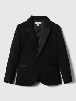 Reiss Blazer de smoking Knightsbridge à simple boutonnage en mélange de laine New