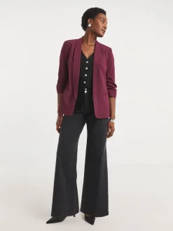 JD Williams Blazer à manches froncées Hot