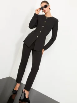 Lipsy Blazer sans col Discount