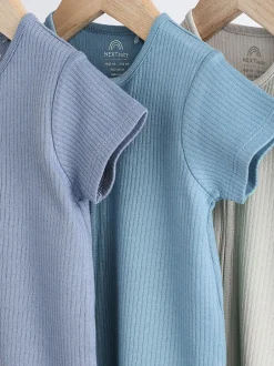 Next Bleu - 3 % coton à fermeture éclair 100Bébé ( 30 )