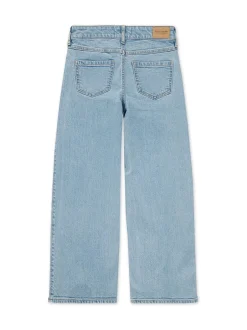 Abercrombie & Fitch Bleu - Jean large taille haute Hot