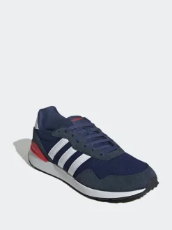 adidas - Exécuter 60s 4.0 Formateurs Bleu Discount