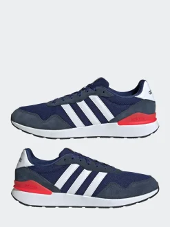adidas - Exécuter 60s 4.0 Formateurs Bleu Discount
