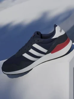 adidas - Exécuter 60s 4.0 Formateurs Bleu Discount