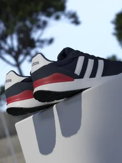 adidas - Exécuter 60s 4.0 Formateurs Bleu Discount