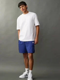 adidas Bleu - Petit short Essentiel Logo Cargos Chelsea Clearance