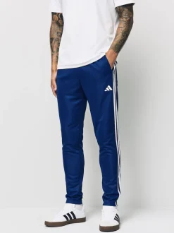 adidas Bleu - Train Essentials 3-Jogging d'entraînement Rayure Sale