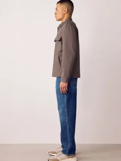 Next Bleu - - extensible Denim Jeans Ajustement droit Online