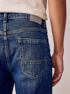 Next Bleu - - extensible Denim Jeans Ajustement droit Online