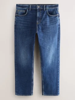Next Bleu - - extensible Denim Jeans Ajustement droit Online