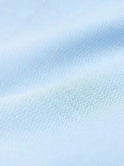 Next Bleu - Ajustement régulier - Chemises de nuit texturées à double poignet et d'entretien facile