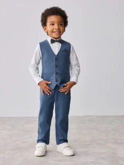 Baker by Ted Baker Bleu - Ensemble Gilet Chemises et Pantalons Clearance