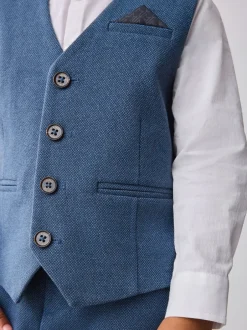 Baker by Ted Baker Bleu - Ensemble Gilet Chemises et Pantalons Clearance