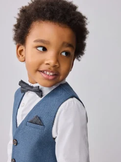 Baker by Ted Baker Bleu - Ensemble Gilet Chemises et Pantalons Clearance