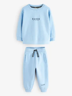 Baker by Ted Baker - Ensemble sweat-shirt et jogging Bleu Sale