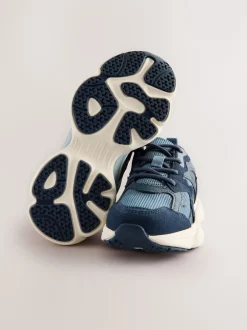 Next Bleu - Baskets à lacets Outlet