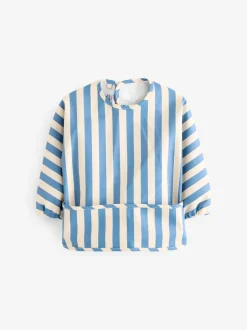 Next - Bavoir à manches de sevrage et d’alimentation Bleu