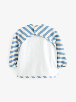 Next - Bavoir à manches de sevrage et d’alimentation Bleu