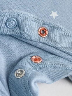 Next Bleu - Bébé Popper Sleepsuits Pack de 7 (0mois -2ans)