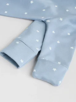 Next Bleu - Bébé Popper Sleepsuits Pack de 7 (0mois -2ans)