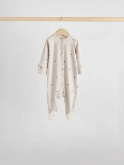 Next Bleu - Bébé Popper Sleepsuits Pack de 7 (0mois -2ans)