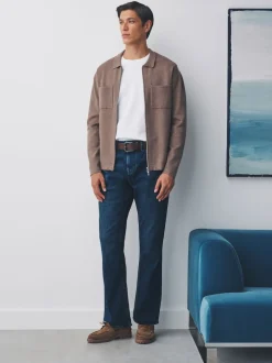 Next Bleu - Bootcut - Signature Ceinture Jeans Outlet