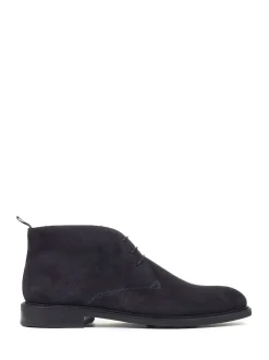 Jones Bootmaker Bleu - Bottes/Bottines Deacon en daim Chukka Hot