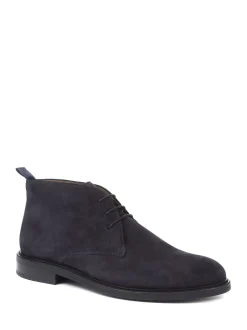 Jones Bootmaker Bleu - Bottes/Bottines Deacon en daim Chukka Hot