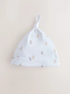 Next Bleu - Chapeaux pour bébés à nouer 3 paquet (0-12mois) Hot