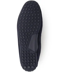 Jones Bootmaker Bleu - Chaussons Zain en daim Online